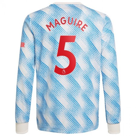 Fußballtrikots Manchester United Harry Maguire 5 Auswärts Trikotsatz 2021-2022 Langarm Fußballtrikots Manchester United Harry Maguire 5 Auswärts Trikotsatz 2021-2022 Langarm